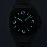 San Martin 40mm reloj deportivo clásico de lujo caja cuadrada distintiva reloj de acero inoxidable para hombres mecánico automático 10 Bar SN0074 6