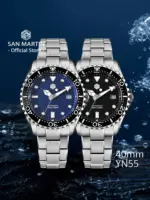 Nuevo Reloj de Buceo de Lujo para Hombre San Martin de 40-44 mm, Clásico, de Alta Calidad, NH35 YN55, Mecánico Automático, Zafiro BGW-X1, 20 Bares, SN0009 3 Nuevo Reloj de Buceo de Lujo para Hombre San Martin de 40-44 mm, Clásico, de Alta Calidad, NH35 YN55, Mecánico Automático, Zafiro BGW-X1, 20 Bares, SN0009 3