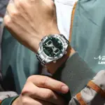 Reloj POEDAGAR LED de lujo para hombre, reloj deportivo con pantalla de doble horario, reloj de pulsera Digital luminoso con fecha semanal para hombre, relojes electrónicos de cuarzo para hombre 5