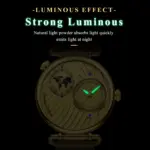 Reloj de pulsera de lujo POEDAGAR para hombre con doble zona horaria, resistente al agua, con fecha, deportivo, de malla de acero inoxidable, reloj de cuarzo para hombre. 3