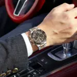 Reloj deportivo de lujo POEDAGAR para hombre, de acero inoxidable, cuarzo, resistente al agua, luminoso, con fecha, cronógrafo, reloj de pulsera para hombre + caja 6