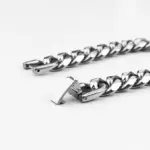 HNSP Cadena de Eslabones Cubanos Miami de Acero Inoxidable 316L para Hombre, Joyería de 7MM/9MM/15MM de Grosor, Accesorios Pesados de Estilo Urbano Punk 2