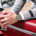 Reloj de Pulsera Deportivo POEDAGAR para Hombre, Reloj de Cuarzo de Cuero para Negocios, Resistente al Agua, Luminoso, con Fecha, Reloj Masculino 6