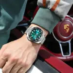 Reloj POEDAGAR de negocios para hombre con fecha y semana, reloj de pulsera luminoso resistente al agua de lujo para hombre, relojes deportivos de cuarzo de acero inoxidable para hombre 5