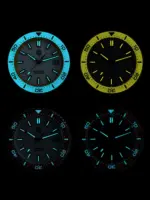 San Martin 2025 nuevo Esmalte Dial completamente luminoso 39mm reloj de buceo reloj de lujo para hombres NH35 mecánico automático impermeable 200m SN0129 3 San Martin 2025 nuevo Esmalte Dial completamente luminoso 39mm reloj de buceo reloj de lujo para hombres NH35 mecánico automático impermeable 200m SN0129 3