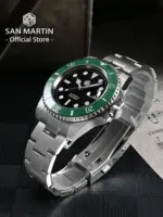 San Martin versión mejorada 40mm Water Ghost Diver reloj hombres relojes mecánicos automáticos de lujo zafiro impermeable 200m SN0017 3 San Martin versión mejorada 40mm Water Ghost Diver reloj hombres relojes mecánicos automáticos de lujo zafiro impermeable 200m SN0017 3