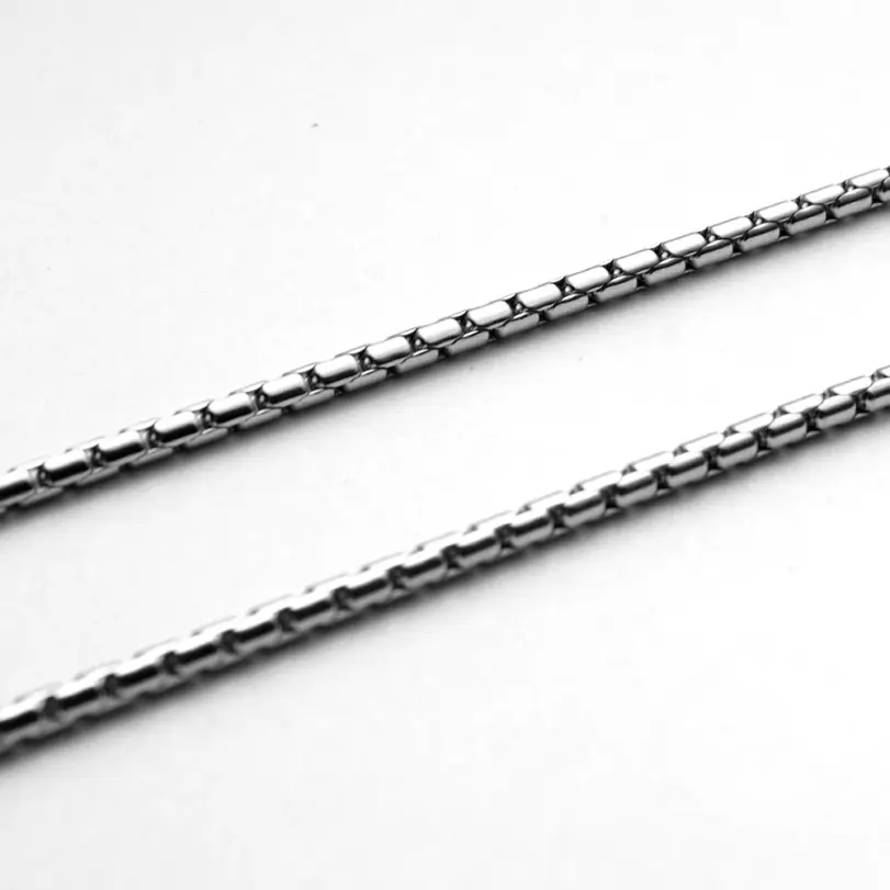 HNSP Collar con colgante de metal y cadena de acero inoxidable para hombres, accesorios de joyería para el cuello 3