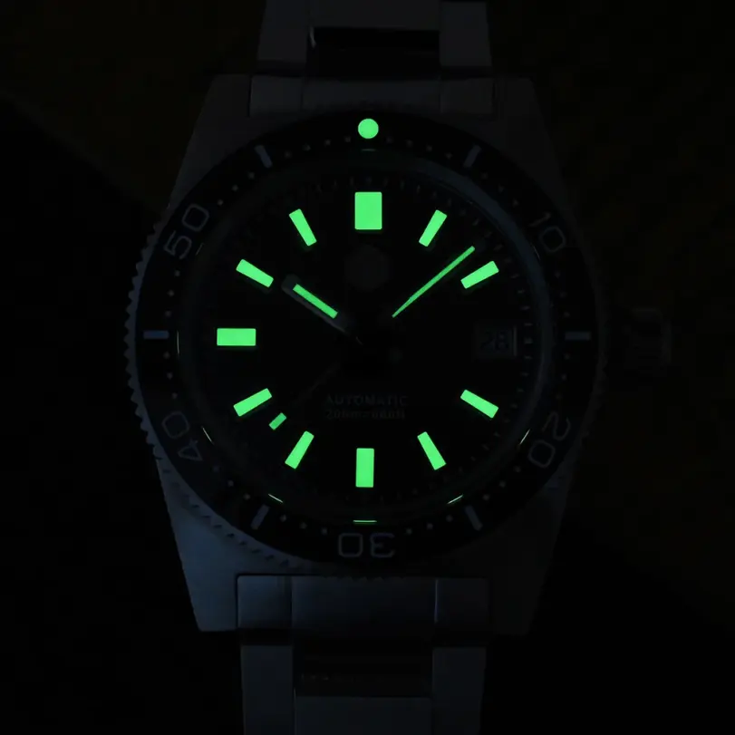 San Martin-Reloj de buceo mecánico automático para hombre, cronógrafo clásico de lujo de 37mm, zafiro, PT5000, SW200, fecha, 20Bar, luminoso, 62mas, nuevo 6