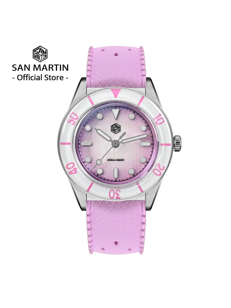 Reloj de Pulsera para Mujer San Martin 2026 de 32.5mm, Elegante y Lujoso, Reloj de Cuarzo, Moda Femenina, Esfera Guilloché con Madreperla, Zafiro, Resistente al Agua 200m, SN0151 1 Reloj de Pulsera para Mujer San Martin 2026 de 32.5mm, Elegante y Lujoso, Reloj de Cuarzo, Moda Femenina, Esfera Guilloché con Madreperla, Zafiro, Resistente al Agua 200m, SN0151 1