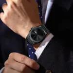 Reloj POEDAGAR de alta calidad a la moda para hombre, Reloj resistente al agua con fecha y semana para hombre, relojes de lujo de acero inoxidable de cuarzo para hombre, Reloj + caja 4