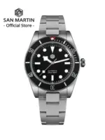 San Martin mejorado BB58 40mm Retro lujo hombres Reloj de buceo NH35 zafiro mecánico automático 200m impermeable Reloj SN0008D 1 San Martin mejorado BB58 40mm Retro lujo hombres Reloj de buceo NH35 zafiro mecánico automático 200m impermeable Reloj SN0008D 1
