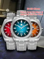 Reloj San Martin 36/39/42mm SN0144 JianZhan Gada Miyota 9015 Diseño Original Estilo Chino para Hombre, Reloj Mecánico Automático 2