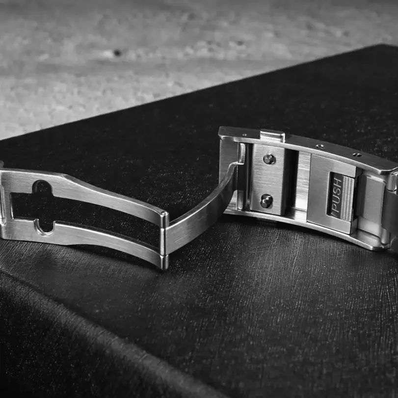 San Martin nuevo Fly cierre ajustable piezas de reloj pulsera cierre para 16mm modelo específico hebilla cierre plegable no universal 5