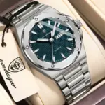 Reloj POEDAGAR Original para Hombre, Reloj de Pulsera de Cuarzo con Fecha y Semana, Reloj Deportivo de Lujo para Hombre, Resistente al Agua, Luminoso, de Acero Inoxidable 1