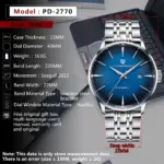 PAGANI DESIGN-reloj mecánico de estilo clásico para hombre, Seagull Movt, automático, resistente al agua hasta 30M, reloj de pulsera deportivo para hombre de negocios 2 PAGANI DESIGN-reloj mecánico de estilo clásico para hombre, Seagull Movt, automático, resistente al agua hasta 30M, reloj de pulsera deportivo para hombre de negocios 2