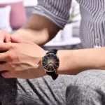 PAGANI DESIGN PD1790 reloj mecánico automático para hombre 10Bar resistente al agua cristal de zafiro reloj de pulsera de cuero de ocio de moda para hombre 6