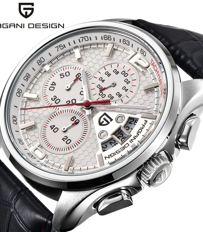 Reloj Cronógrafo PAGANI DESIGN para Hombre, Reloj de Cuarzo Multifunción Deportivo, Resistente al Agua, Reloj Masculino 2026 1