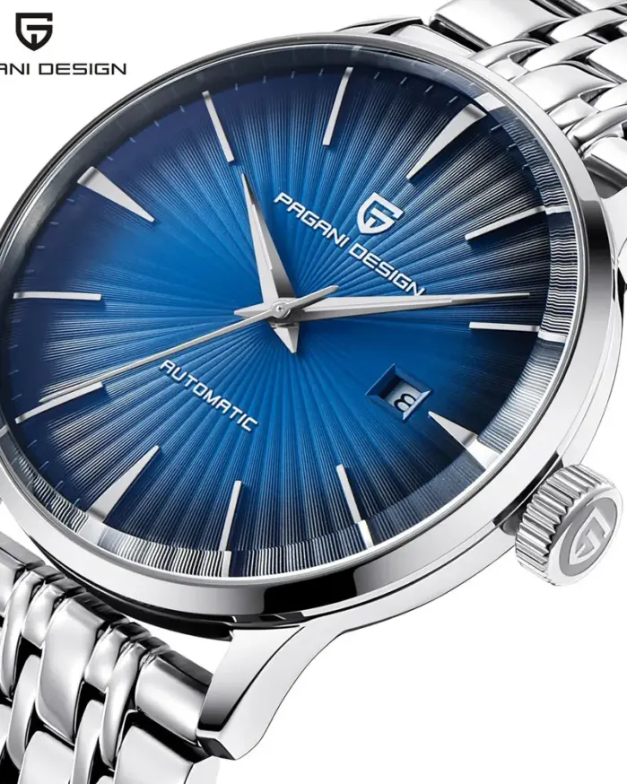 PAGANI DESIGN-reloj mecánico de estilo clásico para hombre, Seagull Movt, automático, resistente al agua hasta 30M, reloj de pulsera deportivo para hombre de negocios 1