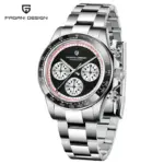 Reloj Cronógrafo de Piloto PAGANI DESIGN para Hombre, Reloj de Cuarzo Deportivo VK63 de Marca de Lujo, Resistente al Agua con Cristal de Zafiro, Relojes Masculinos 6
