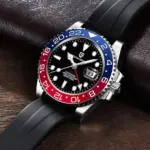 Reloj PAGANI DESIGN GMT de 40mm para hombre, relojes mecánicos clásicos de lujo, reloj deportivo de acero inoxidable resistente al agua, reloj de pulsera automático 3