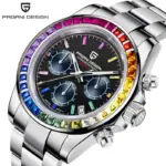 Reloj Cronógrafo PAGANI DESIGN para Hombre, Marca de Lujo, Cristal de Zafiro, Bisel de Cerámica VK63, Relojes de Cuarzo, Relojes Masculinos 1 Reloj Cronógrafo PAGANI DESIGN para Hombre, Marca de Lujo, Cristal de Zafiro, Bisel de Cerámica VK63, Relojes de Cuarzo, Relojes Masculinos 1
