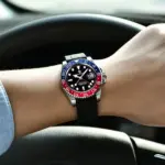 Reloj PAGANI DESIGN GMT de 40mm para hombre, relojes mecánicos clásicos de lujo, reloj deportivo de acero inoxidable resistente al agua, reloj de pulsera automático 4