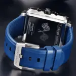 Reloj de Cuarzo Rectangular para Hombre PAGANI DESIGN, Movimiento Japonés TMI VK64, Reloj de Lujo con Esfera de Zafiro, Acero Inoxidable, Resistente al Agua 4