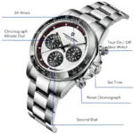 Reloj Cronógrafo de Piloto PAGANI DESIGN para Hombre, Reloj de Cuarzo Deportivo VK63 de Marca de Lujo, Resistente al Agua con Cristal de Zafiro, Relojes Masculinos 2