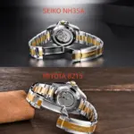 Reloj Automático para Hombre PAGANI Design PD1639, Esfera de 43 mm, Bisel de Cerámica, NH35A / MIYOTA 8215, Reloj de Pulsera Mecánico de Zafiro, Resistente al Agua 3