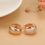 Kinel-conjunto de joyas para mujer, aretes, anillo de oro rosa 585, doble fila, Micro cera con incrustaciones de circonita Natural, joyería Vintage de boda 4 Kinel-conjunto de joyas para mujer, aretes, anillo de oro rosa 585, doble fila, Micro cera con incrustaciones de circonita Natural, joyería Vintage de boda 4