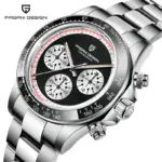 Reloj Cronógrafo de Piloto PAGANI DESIGN para Hombre, Reloj de Cuarzo Deportivo VK63 de Marca de Lujo, Resistente al Agua con Cristal de Zafiro, Relojes Masculinos 1