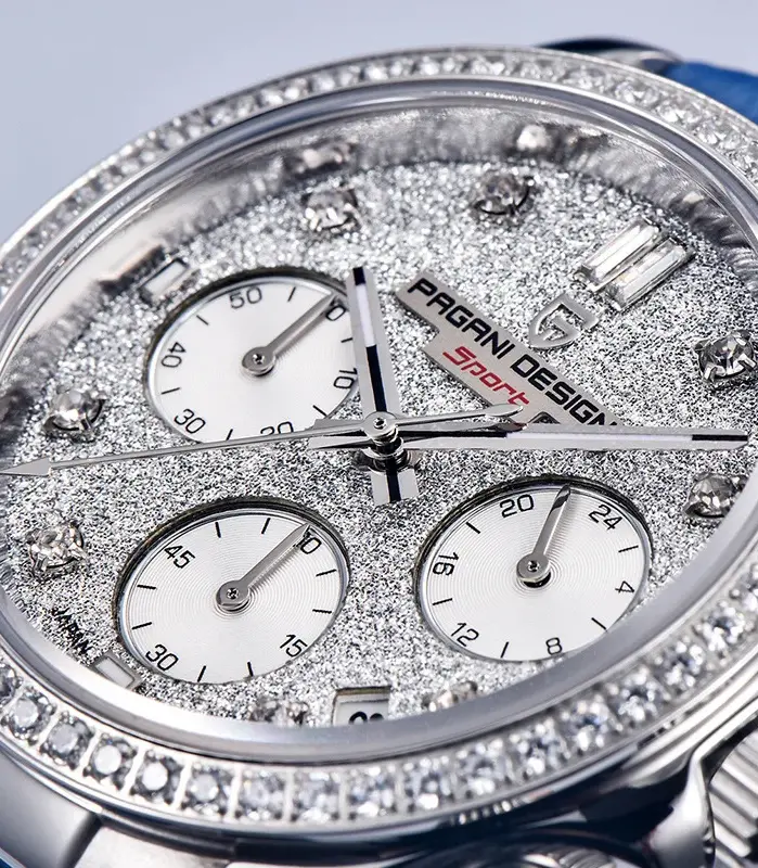 PAGANI Design-Reloj de cuarzo TMI para Mujer, accesorio de 36MM con movimiento japonés de zafiro, resistente al agua hasta 100m 2