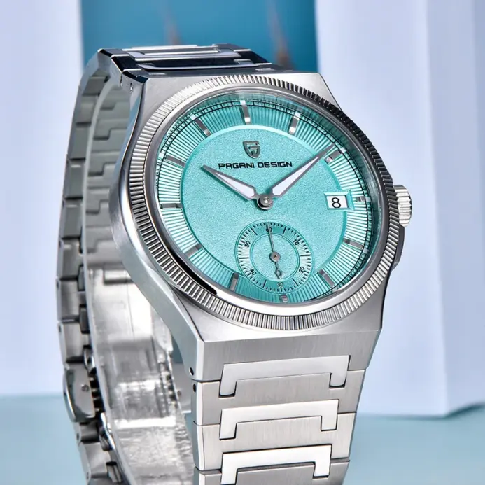 Reloj automático de lujo Pagani Design PD-YS029 para hombre, reloj mecánico para hombre con cristal de zafiro AR, resistente al agua hasta 100 m, reloj deportivo luminoso. 2