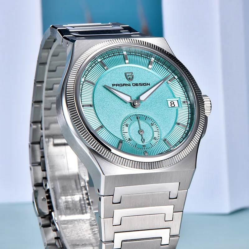 Reloj automático de lujo Pagani Design PD-YS029 para hombre, reloj mecánico para hombre con cristal de zafiro AR, resistente al agua hasta 100 m, reloj deportivo luminoso. 2