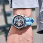 PAGANI DESIGN PD-YS022 Reloj mecánico para hombre Tourbillon Reloj de pulsera esqueleto para hombre Correa de caucho de flúor Relojes automáticos 6
