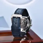 Reloj PAGANI DESIGN para hombre, relojes mecánicos automáticos huecos cuadrados de acero inoxidable para hombre, relojes de pulsera con espejo de zafiro para hombre 6