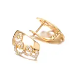 Kinel moda novedosa 585 anillo de oro rosa pendientes conjuntos de moda circón Natural pendientes para las mujeres de alta calidad diario conjunto de joyería delicada 5 Kinel moda novedosa 585 anillo de oro rosa pendientes conjuntos de moda circón Natural pendientes para las mujeres de alta calidad diario conjunto de joyería delicada 5