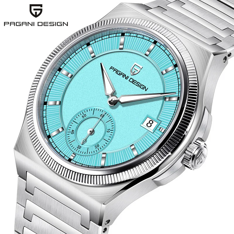 Reloj automático de lujo Pagani Design PD-YS029 para hombre, reloj mecánico para hombre con cristal de zafiro AR, resistente al agua hasta 100 m, reloj deportivo luminoso. 1 Reloj automático de lujo Pagani Design PD-YS029 para hombre, reloj mecánico para hombre con cristal de zafiro AR, resistente al agua hasta 100 m, reloj deportivo luminoso. 1