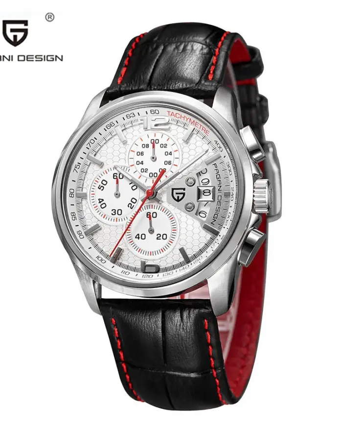 PAGANI DESIGN 2025 relojes de cuarzo para hombre marcas de lujo relojes militares de moda relojes de cuarzo de cuero reloj Masculino 2