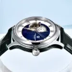PAGANI DESIGN-reloj mecánico para hombre, 41MM, 10bar, resistente al agua, Japón NH39A, automático, movimiento, cristal de zafiro, correa de cuero 6