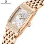 PAGANI DESIGN-reloj de cuarzo para mujer, accesorio de lujo a la moda, con movimiento suizo de Ronda zafiro, de acero inoxidable, resistente al agua, regalo 1