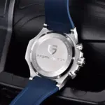 Reloj de Cuarzo para Hombre PAGANI DESIGN PD-YS032, 44 mm, Movimiento Japonés VK64, Caja de Acero Inoxidable, Correa de Goma, Cristal de Zafiro, Resistente al Agua 100 m 5 Reloj de Cuarzo para Hombre PAGANI DESIGN PD-YS032, 44 mm, Movimiento Japonés VK64, Caja de Acero Inoxidable, Correa de Goma, Cristal de Zafiro, Resistente al Agua 100 m 5