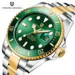 Reloj Automático para Hombre PAGANI Design PD1639, Esfera de 43 mm, Bisel de Cerámica, NH35A / MIYOTA 8215, Reloj de Pulsera Mecánico de Zafiro, Resistente al Agua 1