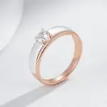 Anillos de boda Kinel simples para mujer, lujo 585, oro rosa, plata, mezcla de colores, accesorios de circón Natural, joyería fina diaria 5 Anillos de boda Kinel simples para mujer, lujo 585, oro rosa, plata, mezcla de colores, accesorios de circón Natural, joyería fina diaria 5