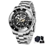 Reloj mecánico automático PAGANI DESIGN para hombre, esfera hueca con diseño de esqueleto, luminoso, resistente al agua hasta 100m, cristal de zafiro. 8 Reloj mecánico automático PAGANI DESIGN para hombre, esfera hueca con diseño de esqueleto, luminoso, resistente al agua hasta 100m, cristal de zafiro. 8