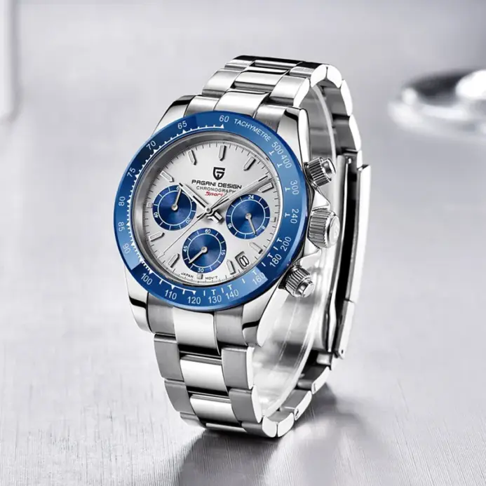 Reloj Cronógrafo PAGANI DESIGN VK63 para Hombre, Bisel de Zafiro, Marca de Lujo, Reloj de Cuarzo para Hombre, Montre Homme часы 1