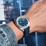 Reloj Mecánico PAGANI DESIGN para hombre, reloj automático luminoso de cristal de zafiro de lujo, reloj de acero inoxidable resistente al agua de 200M para hombre 6