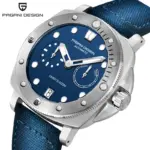 Reloj Mecánico PAGANI DESIGN para hombre, reloj automático luminoso de cristal de zafiro de lujo, reloj de acero inoxidable resistente al agua de 200M para hombre 1