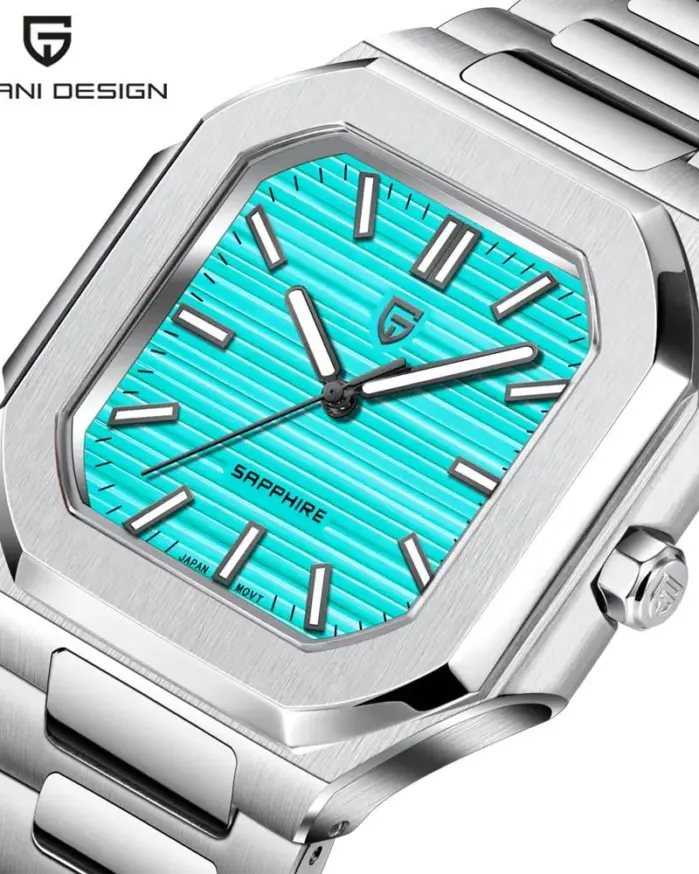 Reloj de Cuarzo para Hombre PAGANI DESIGN 2026, Marca de Alta Gama, Cristal de Zafiro con Revestimiento AR, Reloj de Negocios, Luminoso, con Movimiento Japonés VH31 1