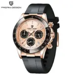 Reloj cronógrafo de piloto militar PAGANI DESIGN para hombre, reloj de cuarzo de lujo con zafiro VK63, relojes de silicona masculinos 24 Reloj cronógrafo de piloto militar PAGANI DESIGN para hombre, reloj de cuarzo de lujo con zafiro VK63, relojes de silicona masculinos 24